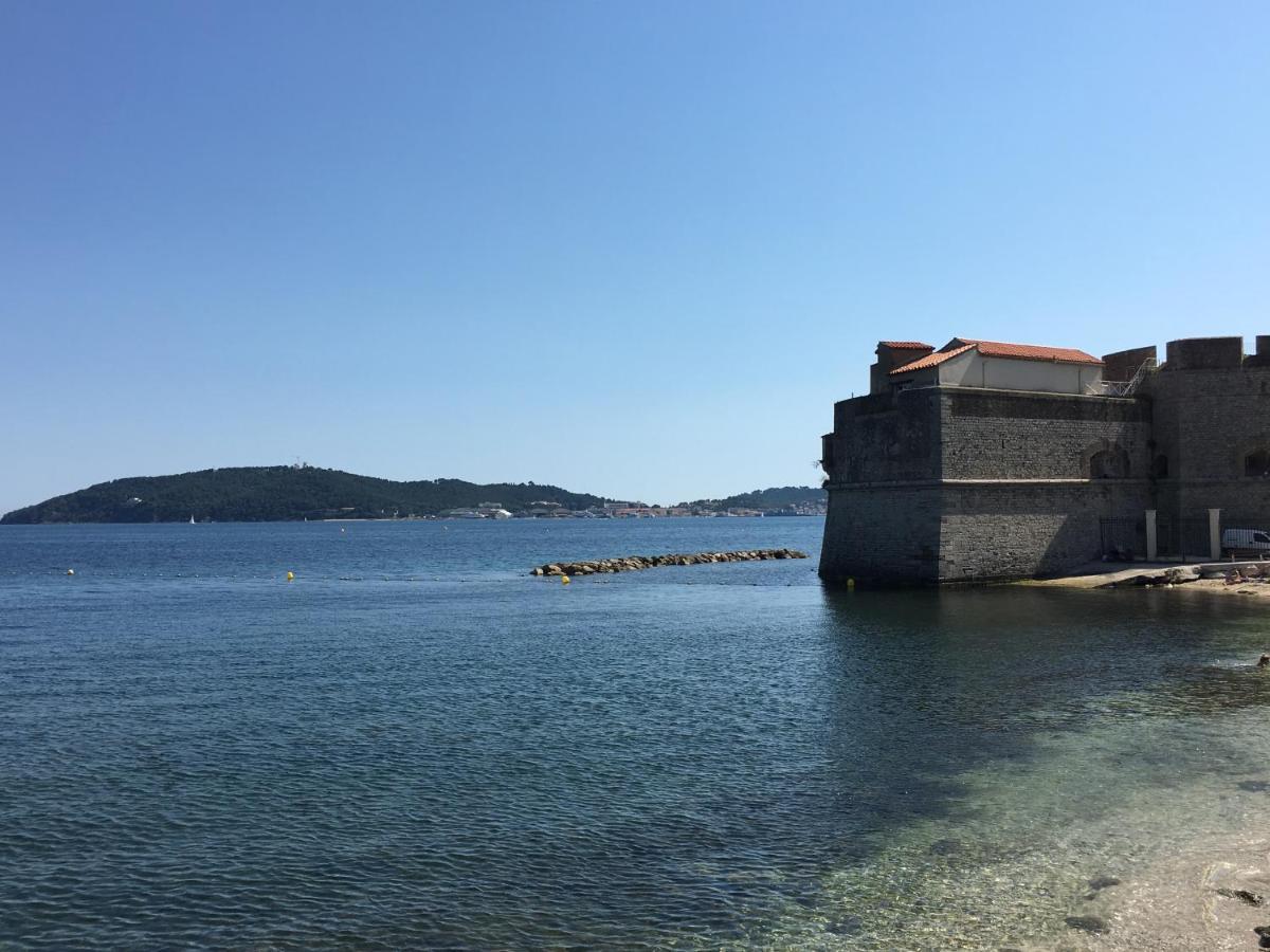 Goeland 3, Climatise, Wifi, Balcons Petite Vue Mer Laterale Au 3 Eme Etage Sans Ascenseur Toulon Bagian luar foto